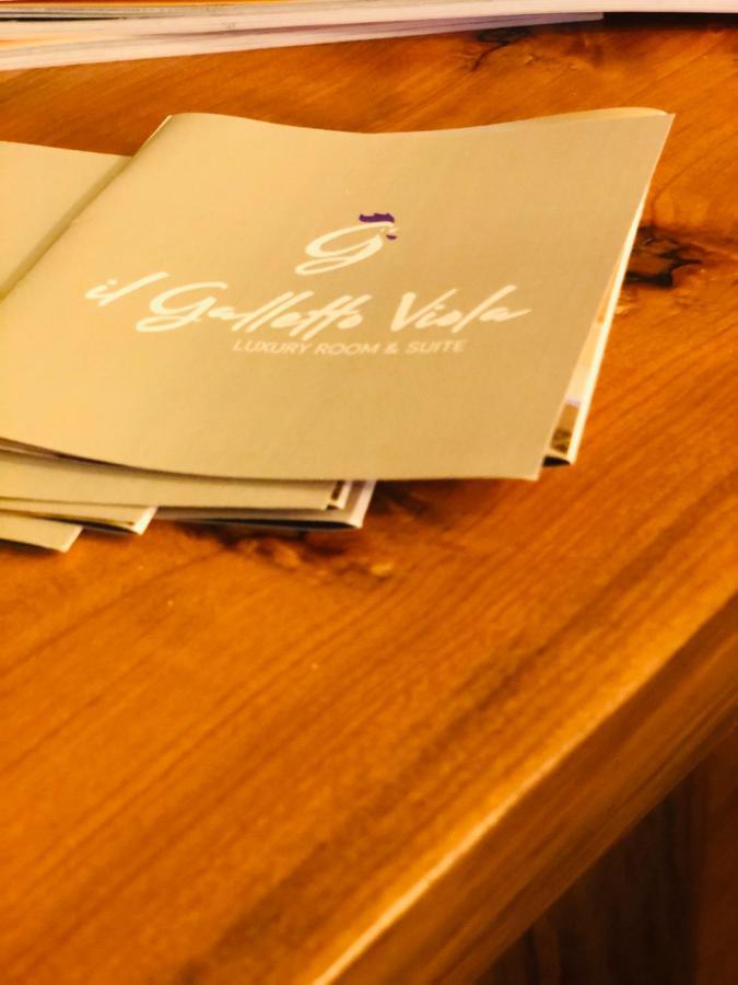 Il Galletto Viola, Luxury Room & Suite Palazzolo Acreide Eksteriør billede